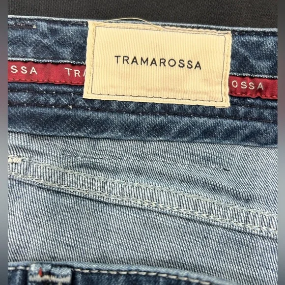 Tramarossa Leonardo Slim Fit Soft Touch 5-pocket Jeans, Men's Sz 36 - Picture 2 of 16